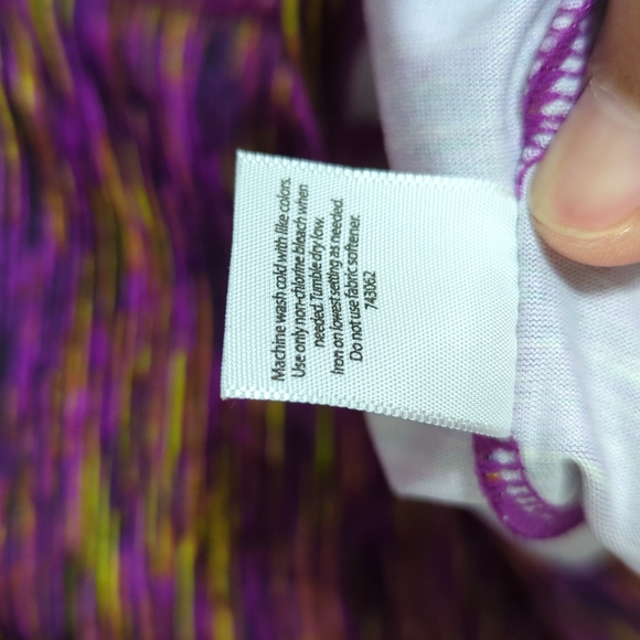 XERSION Magenta Semi Fit Long Sleeve Top Size Large - Picture 11 of 14